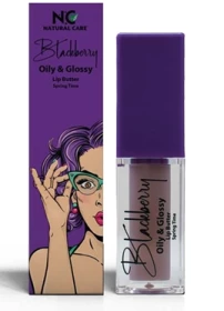 NATURAL CARE OILY & GLOSSY LIP BUTTER BLACKBERRY