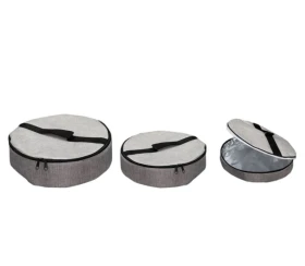 Round bread container with a practical and elegant design