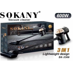 مكنسة Sokany 3 In 1 بقوة 600 وات شفط قوي