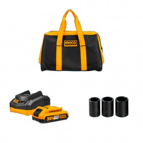 Ingco 20V Lithium-Ion Impact Wrench - Ciwli2038